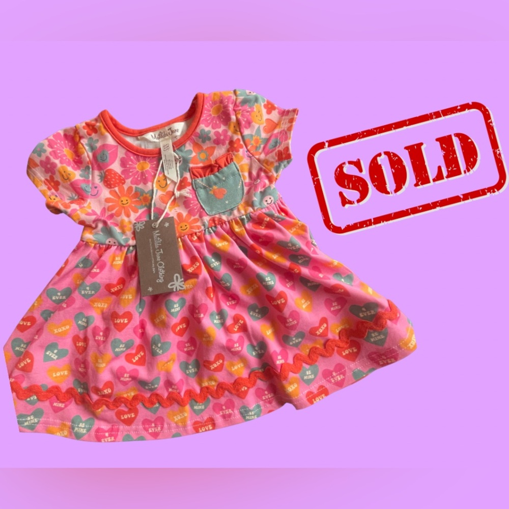 Matilda Jane "Heart On My Sleeve" Ric Rac Tunic